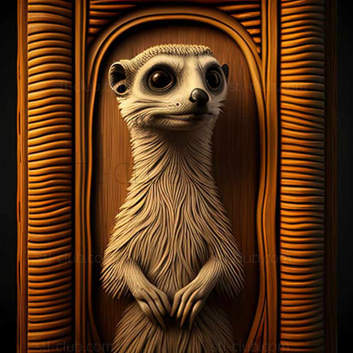 3D model st Meerkat (STL)